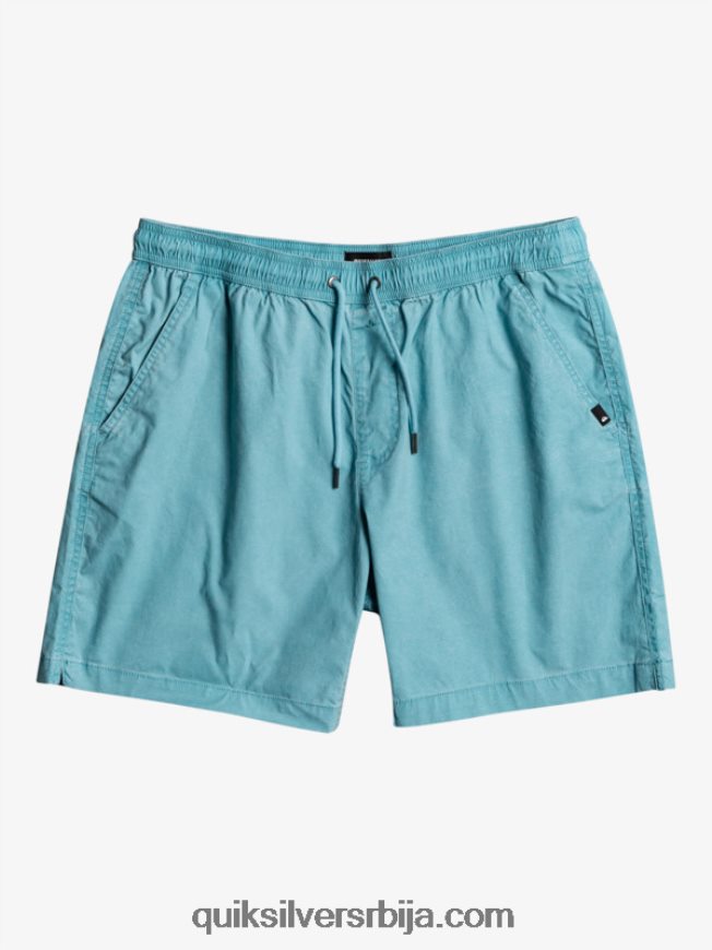 мушкарци Quiksilver таксер 17 шортс са еластичним струком делпхиниум блуе Z824VN1378