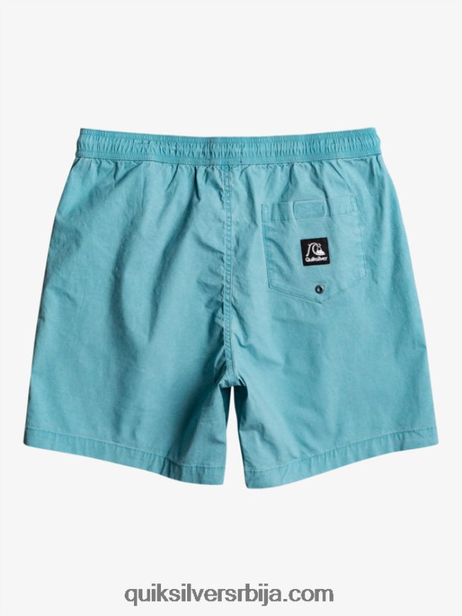 мушкарци Quiksilver таксер 17 шортс са еластичним струком делпхиниум блуе Z824VN1378