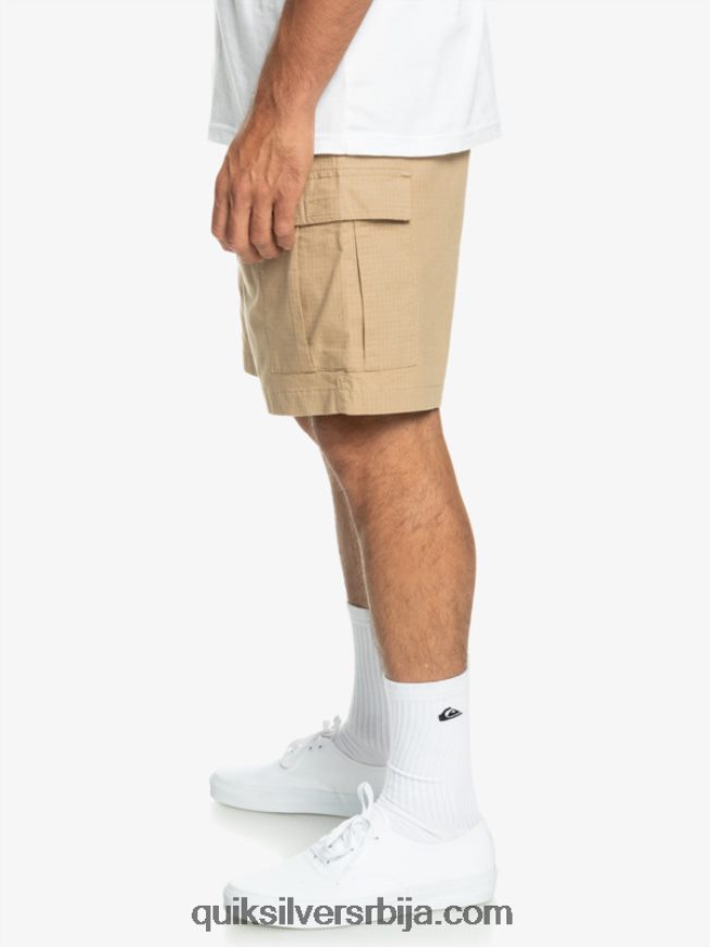 мушкарци Quiksilver царго такер еластични струк 19 шорц плаге Z824VN1009