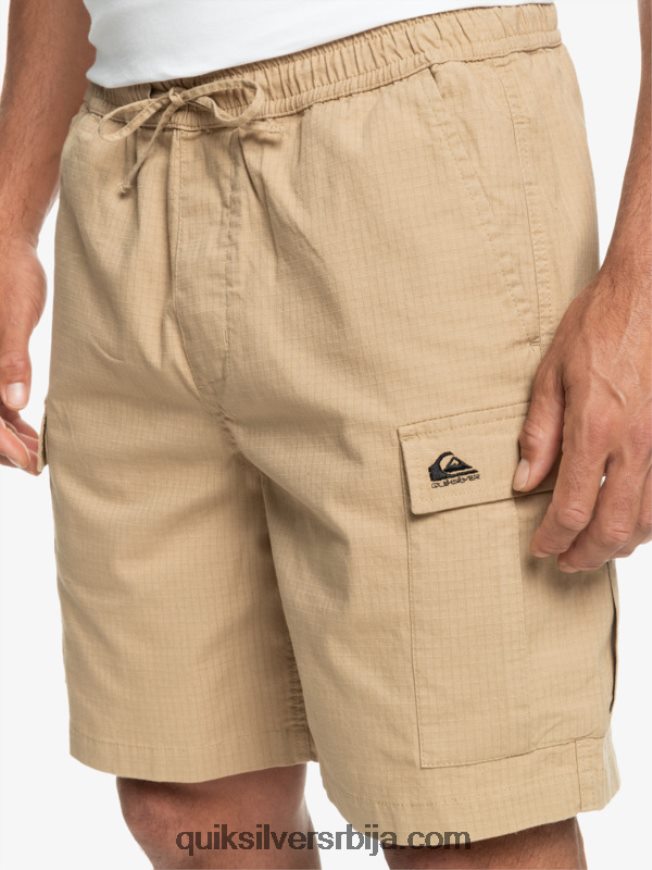 мушкарци Quiksilver царго такер еластични струк 19 шорц плаге Z824VN1009