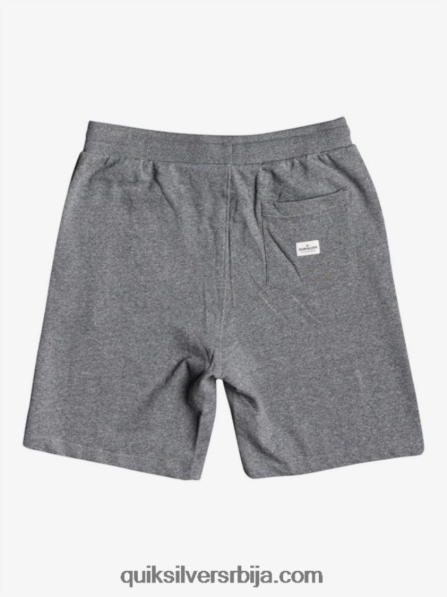 мушкарци Quiksilver Ессентиалс 19 органски тренирке светлосиви вресак Z824VN1659
