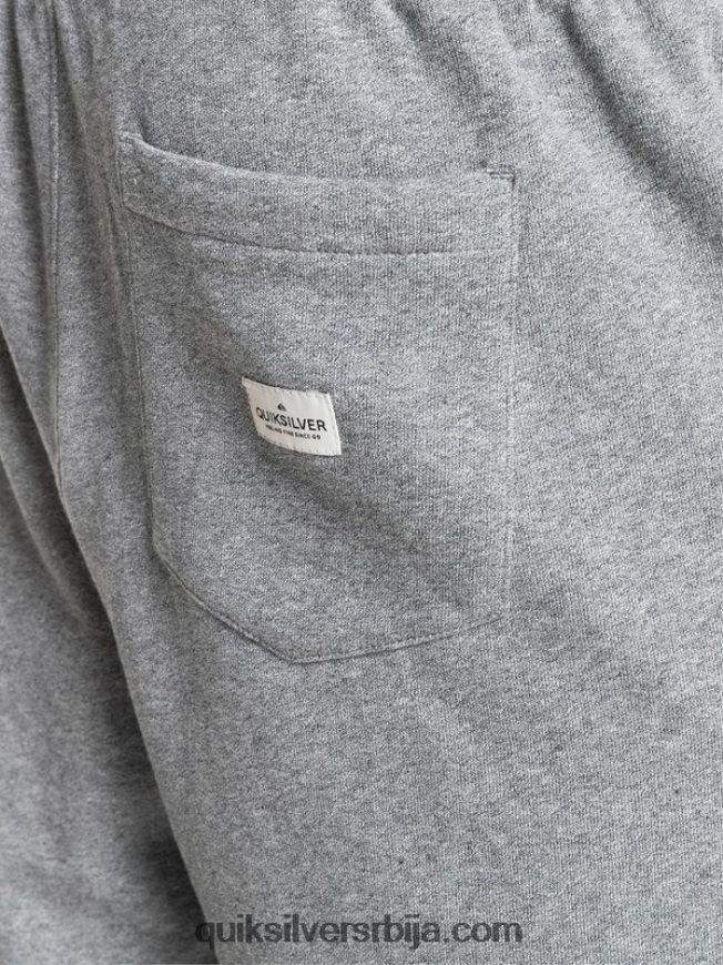 мушкарци Quiksilver Ессентиалс 19 органски тренирке светлосиви вресак Z824VN1659