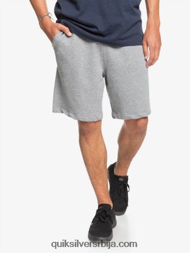 мушкарци Quiksilver Ессентиалс 19 органски тренирке светлосиви вресак Z824VN1659