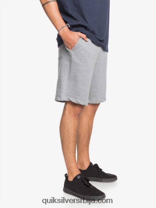 мушкарци Quiksilver Ессентиалс 19 органски тренирке светлосиви вресак Z824VN1659