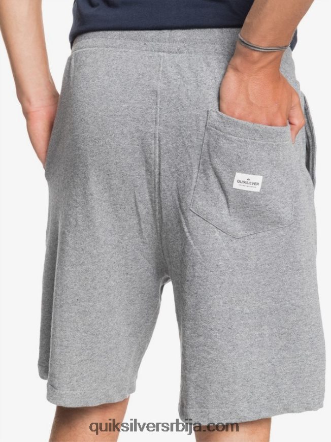 мушкарци Quiksilver Ессентиалс 19 органски тренирке светлосиви вресак Z824VN1659