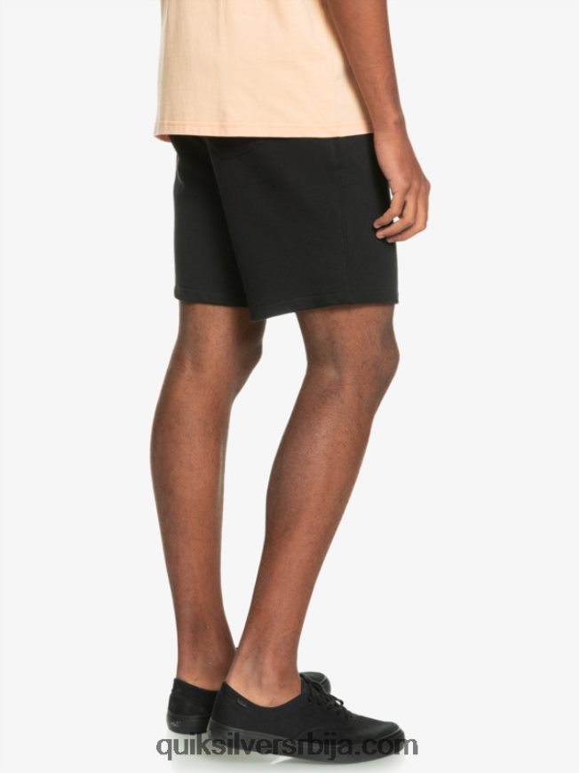 мушкарци Quiksilver Ессентиалс 19 органски тренирке црн Z824VN1660