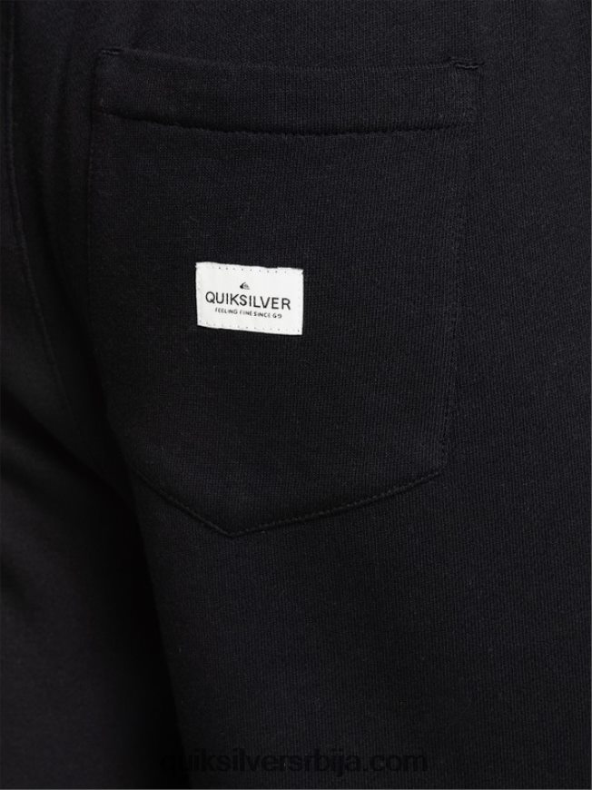 мушкарци Quiksilver Ессентиалс 19 органски тренирке црн Z824VN1660