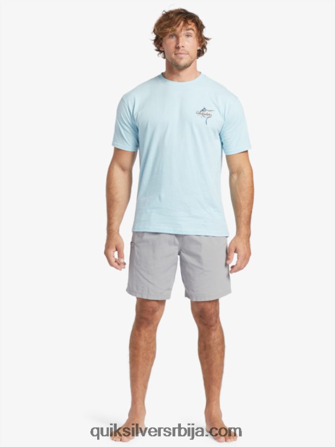 мушкарци Quiksilver Ватерман ласт лигхт еластицизед 19 шорц ајкула Z824VN254