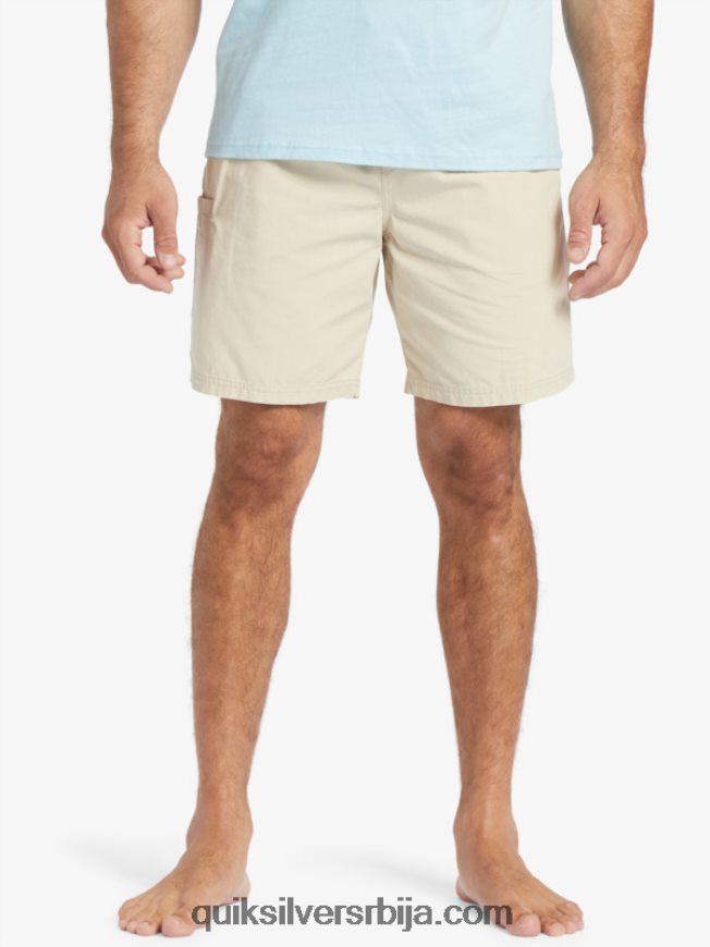 мушкарци Quiksilver Ватерман ласт лигхт еластицизед 19 шорц браон пиринач Z824VN255