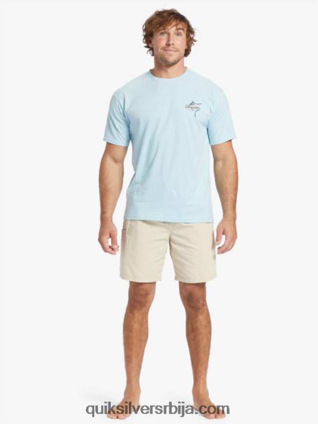 мушкарци Quiksilver Ватерман ласт лигхт еластицизед 19 шорц браон пиринач Z824VN255