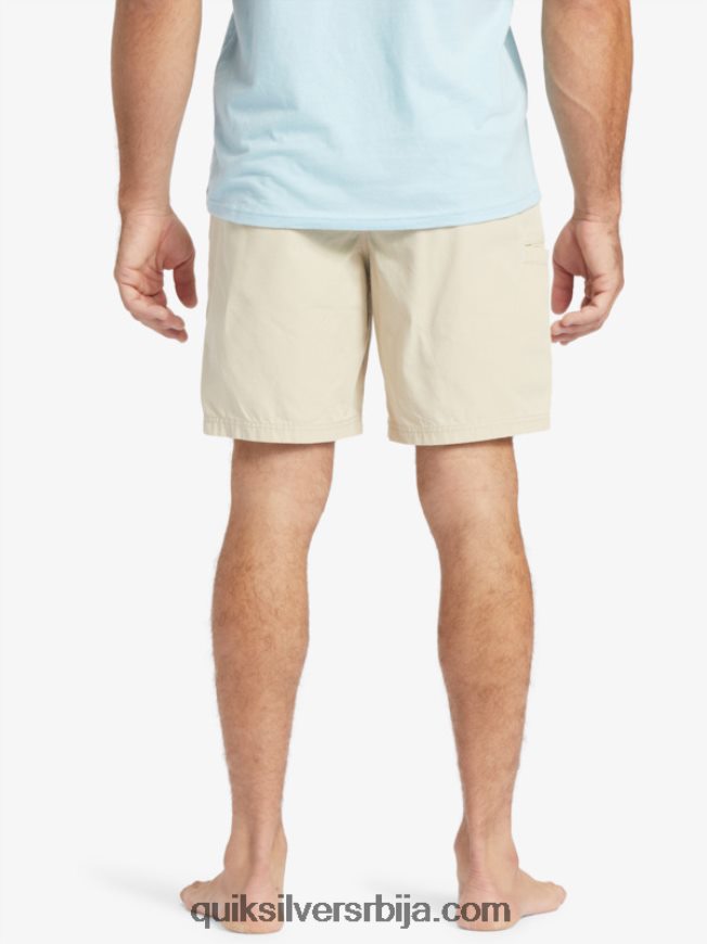 мушкарци Quiksilver Ватерман ласт лигхт еластицизед 19 шорц браон пиринач Z824VN255
