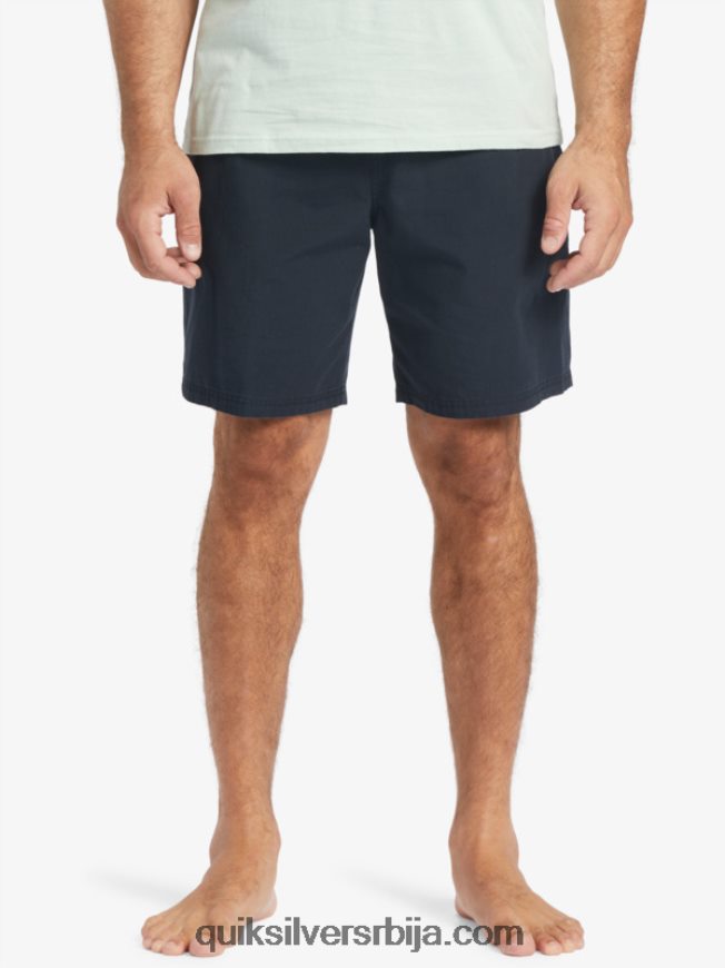 мушкарци Quiksilver Ватерман ласт лигхт еластицизед 19 шорц црн Z824VN256