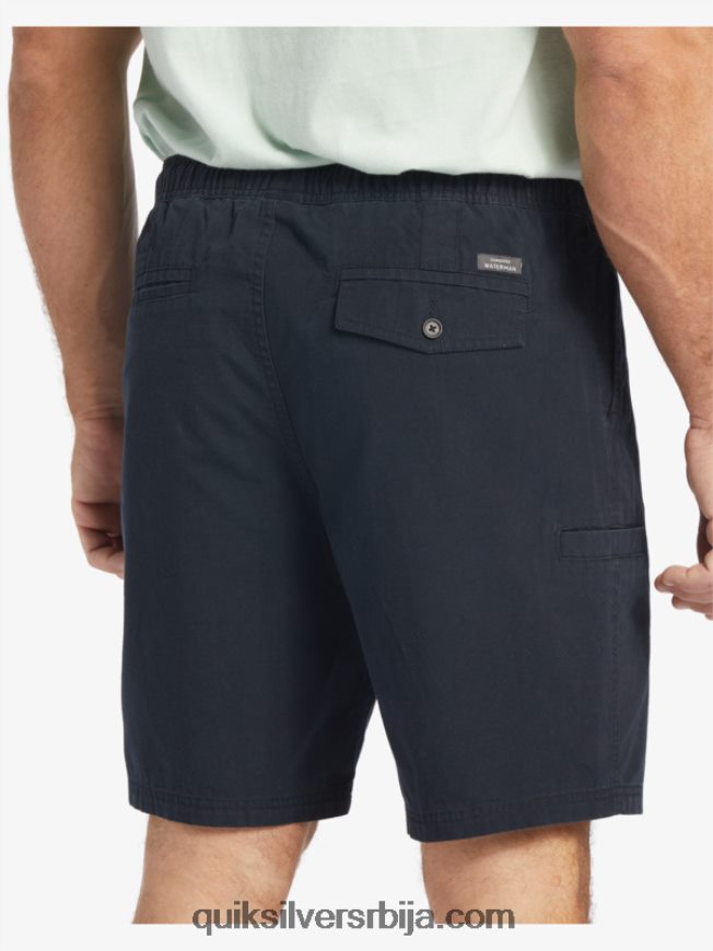 мушкарци Quiksilver Ватерман ласт лигхт еластицизед 19 шорц црн Z824VN256
