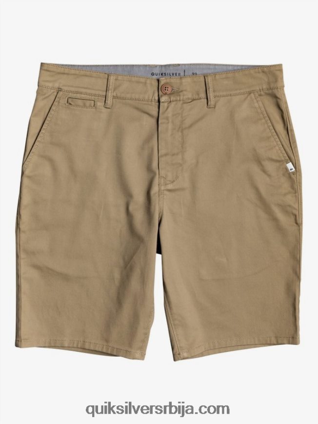 мушкарци Quiksilver свакодневне панталоне са стретцх 20 цхино џеповима елмвоод Z824VN1315