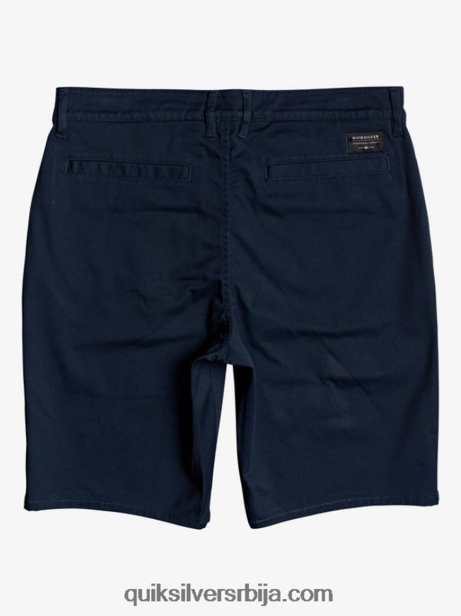 мушкарци Quiksilver свакодневне панталоне са стретцх 20 цхино џеповима морнарски сако Z824VN1316