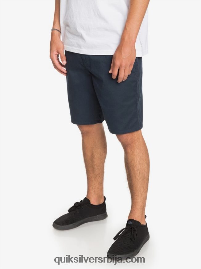 мушкарци Quiksilver свакодневне панталоне са стретцх 20 цхино џеповима морнарски сако Z824VN1316