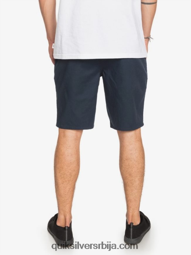 мушкарци Quiksilver свакодневне панталоне са стретцх 20 цхино џеповима морнарски сако Z824VN1316