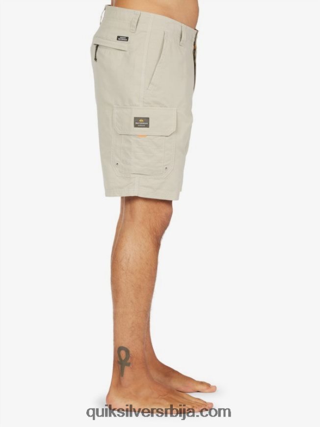 мушкарци Quiksilver Ватерман Малдиве 20 царго шорц кремена сива Z824VN1728
