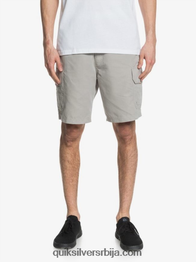 мушкарци Quiksilver Ватерман Малдиве 20 царго шорц кремена сива Z824VN1728