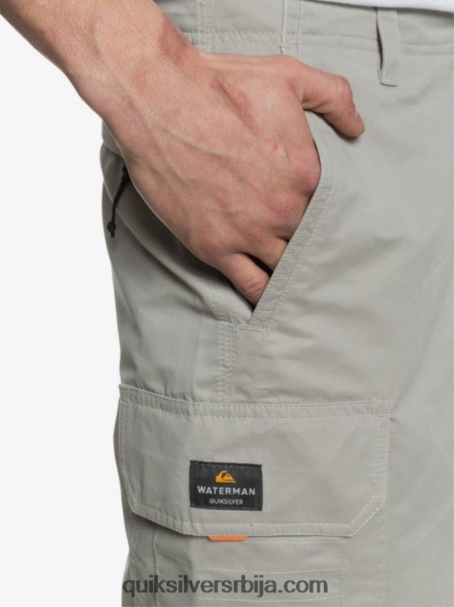 мушкарци Quiksilver Ватерман Малдиве 20 царго шорц кремена сива Z824VN1728
