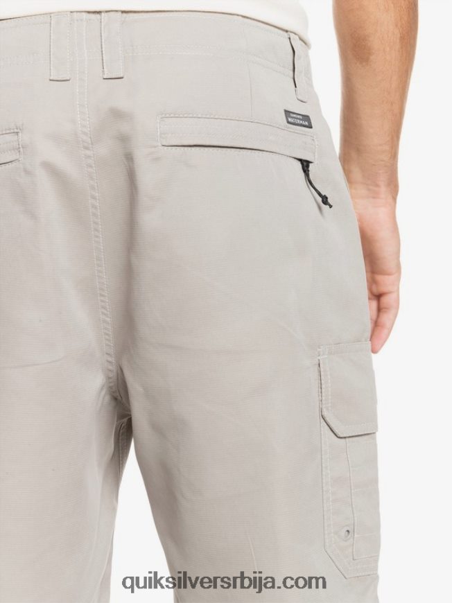 мушкарци Quiksilver Ватерман Малдиве 20 царго шорц кремена сива Z824VN1728