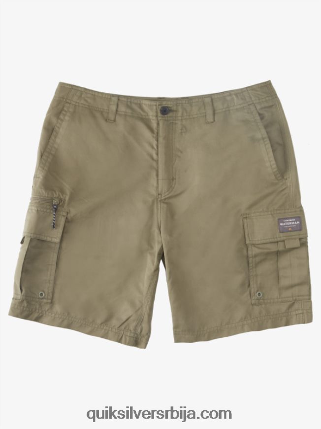 мушкарци Quiksilver Ватерман Малдиве атол царго 20 шорц прашњава маслина Z824VN787