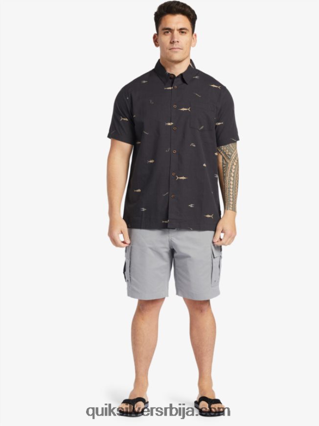 мушкарци Quiksilver Ватерман Малдиве атол царго 20 шорц ајкула Z824VN788