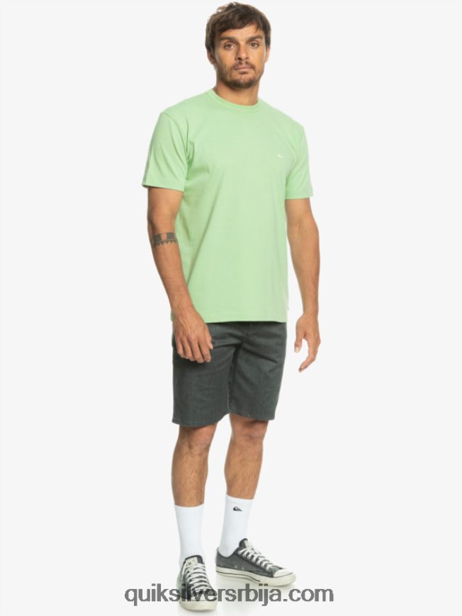 мушкарци Quiksilver свакодневне унион стретцх цхино 20 кратке хлаче тамно сиви вријесак Z824VN855