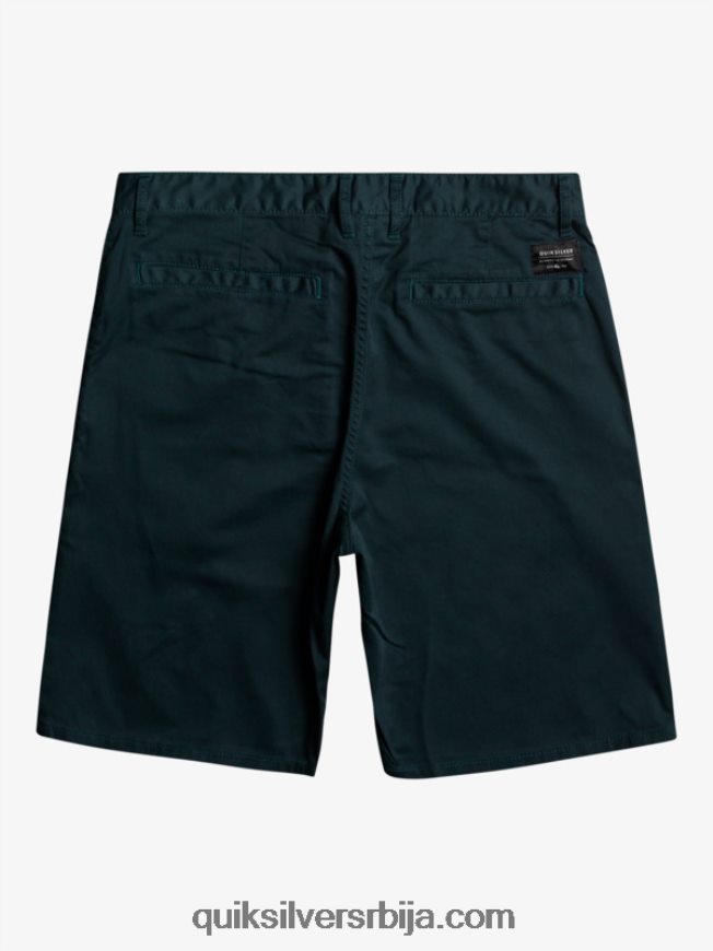мушкарци Quiksilver свакодневне унион стретцх цхино 20 кратке хлаче морнарски сако Z824VN857