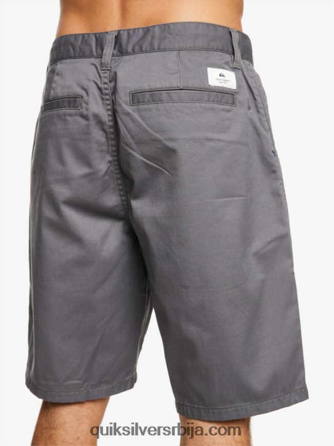 мушкарци Quiksilver шортс црест цхино 21 тиха хладовина Z824VN1276