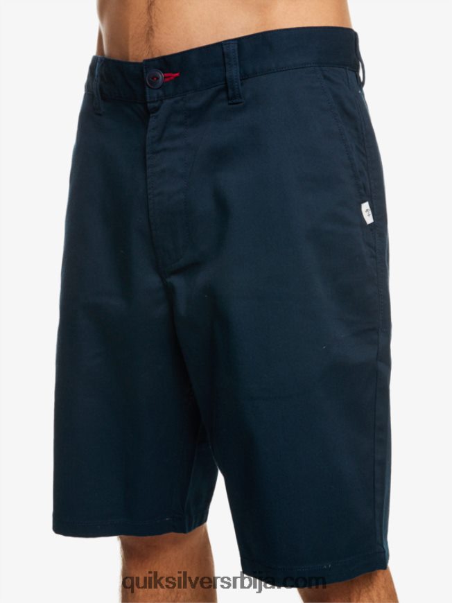 мушкарци Quiksilver шортс црест цхино 21 морнарски сако Z824VN1277