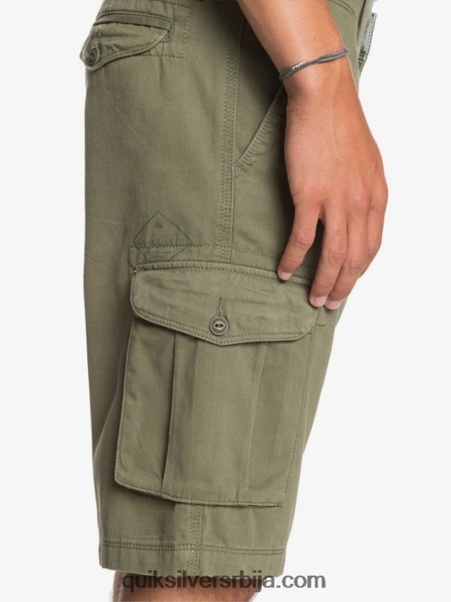 мушкарци Quiksilver шортс царго цруциал баттле 21 детелина са четири листа Z824VN1523