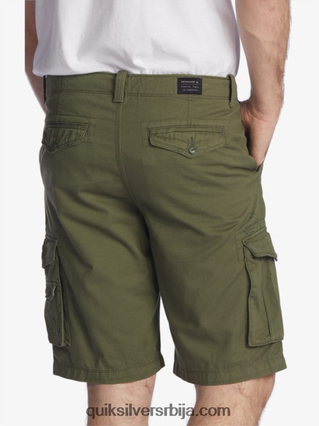 мушкарци Quiksilver шортс царго цруциал баттле 21 детелина са четири листа Z824VN1523