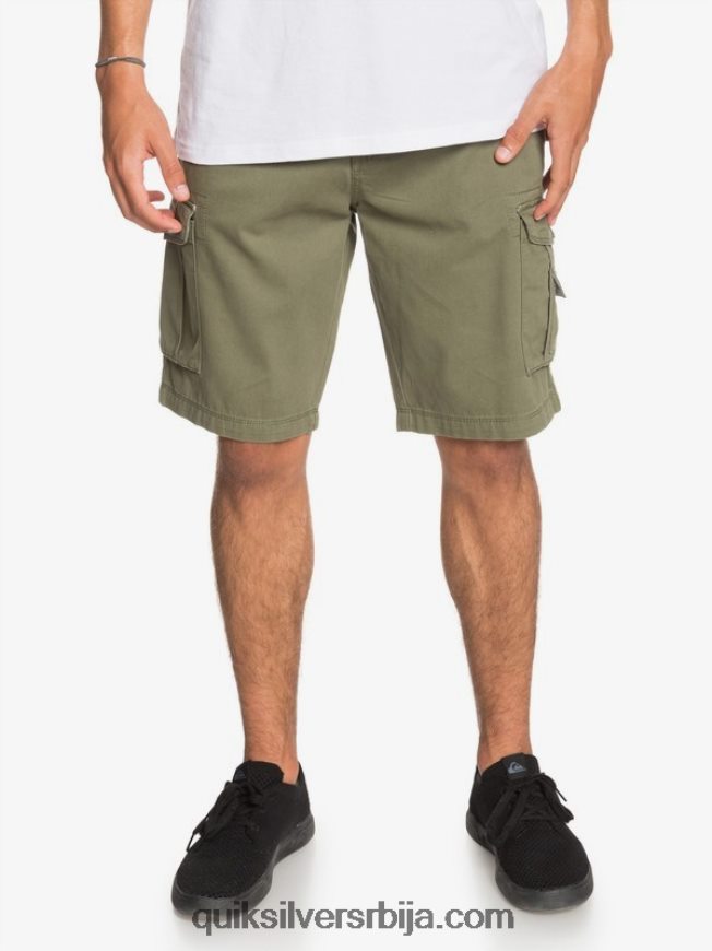 мушкарци Quiksilver шортс царго цруциал баттле 21 детелина са четири листа Z824VN1523
