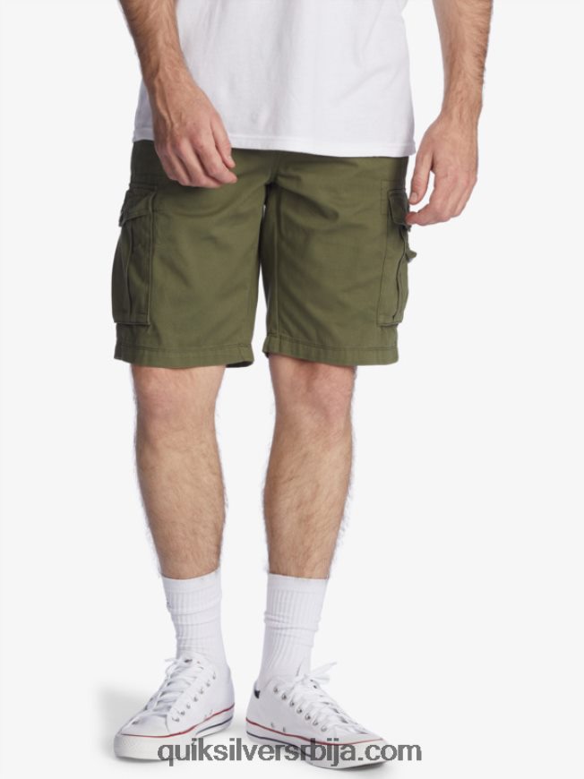 мушкарци Quiksilver шортс царго цруциал баттле 21 детелина са четири листа Z824VN1523