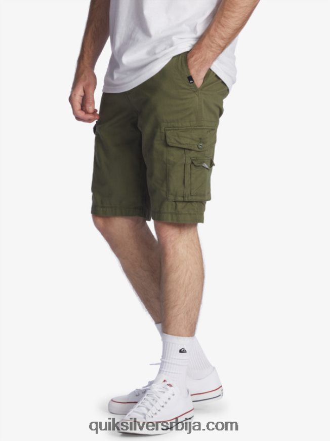 мушкарци Quiksilver шортс царго цруциал баттле 21 детелина са четири листа Z824VN1523