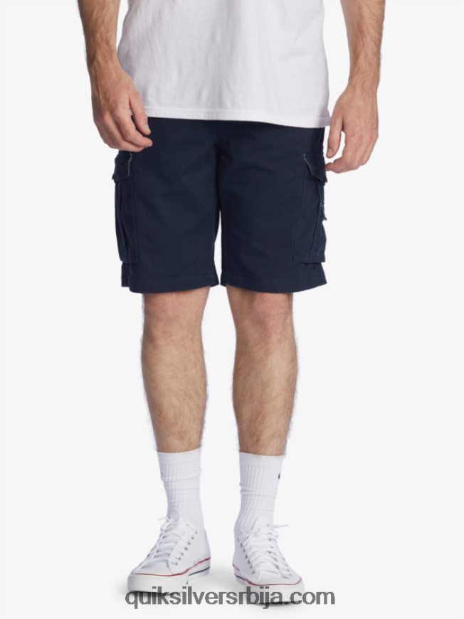 мушкарци Quiksilver шортс царго цруциал баттле 21 морнарски сако Z824VN1524