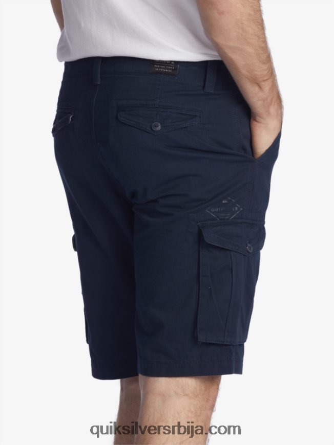 мушкарци Quiksilver шортс царго цруциал баттле 21 морнарски сако Z824VN1524