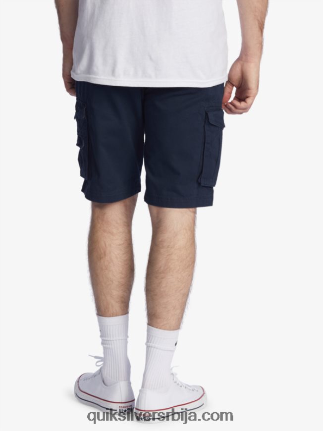 мушкарци Quiksilver шортс царго цруциал баттле 21 морнарски сако Z824VN1524