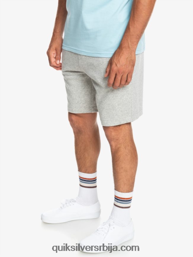 мушкарци Quiksilver Ессентиалс тренирке светлосиви вресак Z824VN1272
