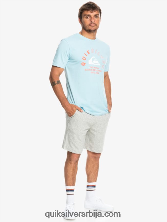мушкарци Quiksilver Ессентиалс тренирке светлосиви вресак Z824VN1272