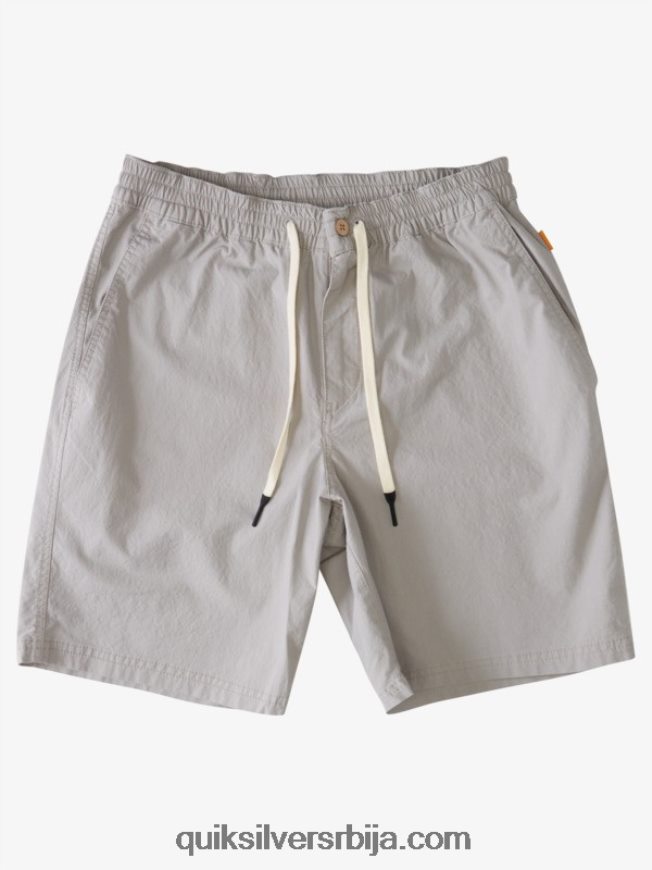 мушкарци Quiksilver ватерман афтер сурф шортс кремена сива Z824VN1576