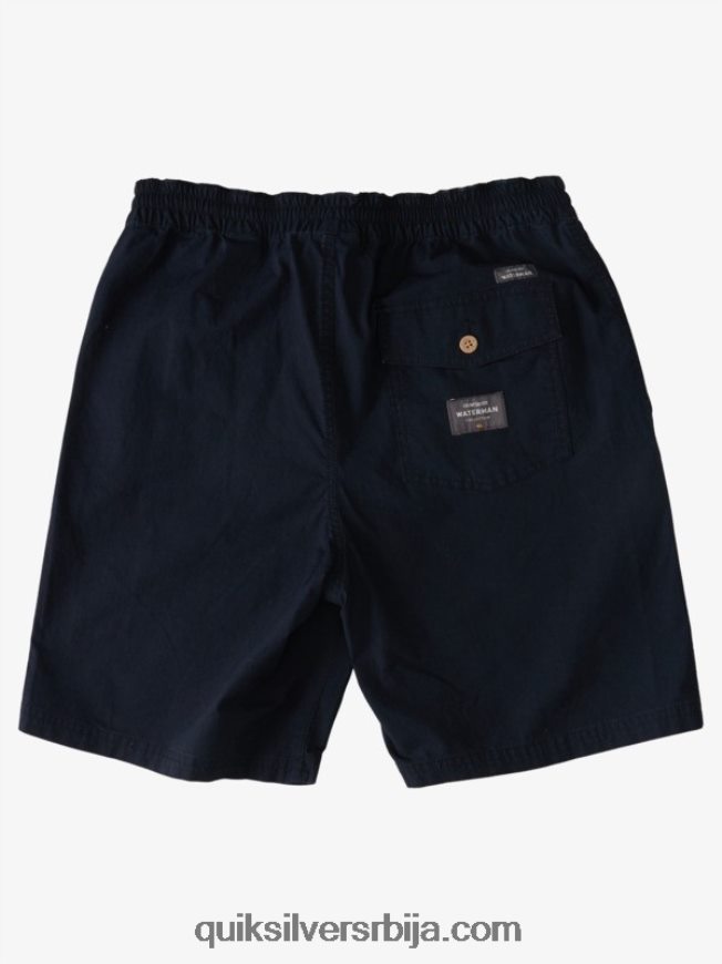 мушкарци Quiksilver ватерман афтер сурф шортс црн Z824VN1577
