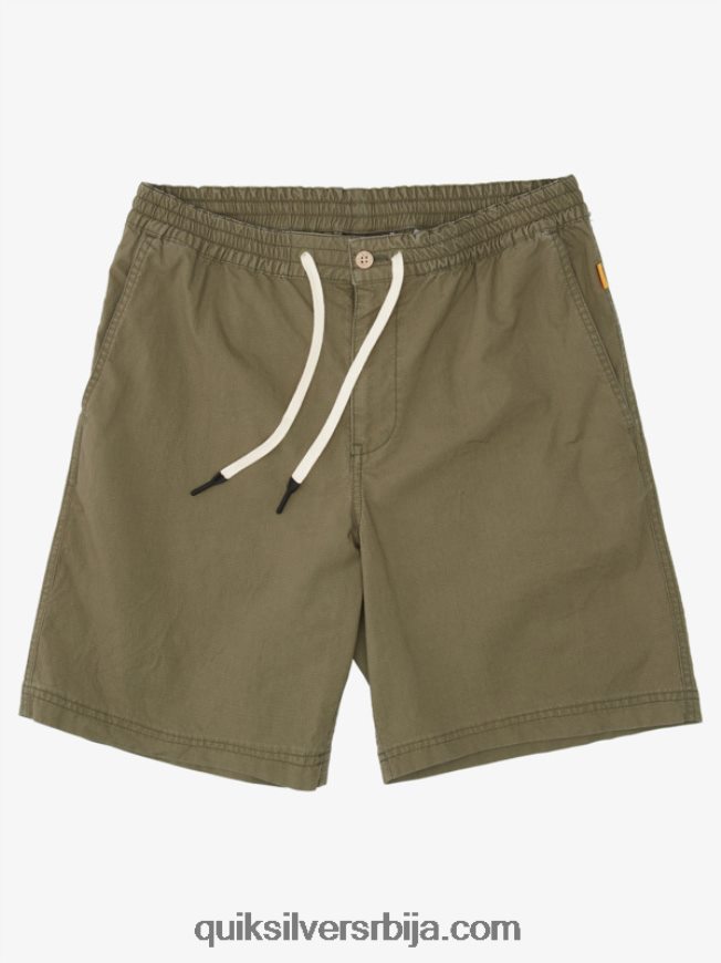 мушкарци Quiksilver ватерман афтер сурф шортс прашњава маслина Z824VN1579