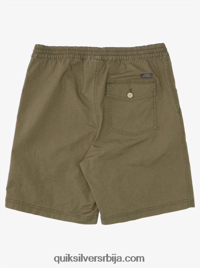 мушкарци Quiksilver ватерман афтер сурф шортс прашњава маслина Z824VN1579