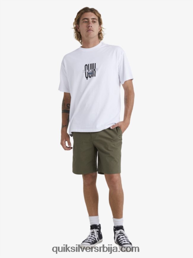 мушкарци Quiksilver ватерман афтер сурф шортс прашњава маслина Z824VN1579