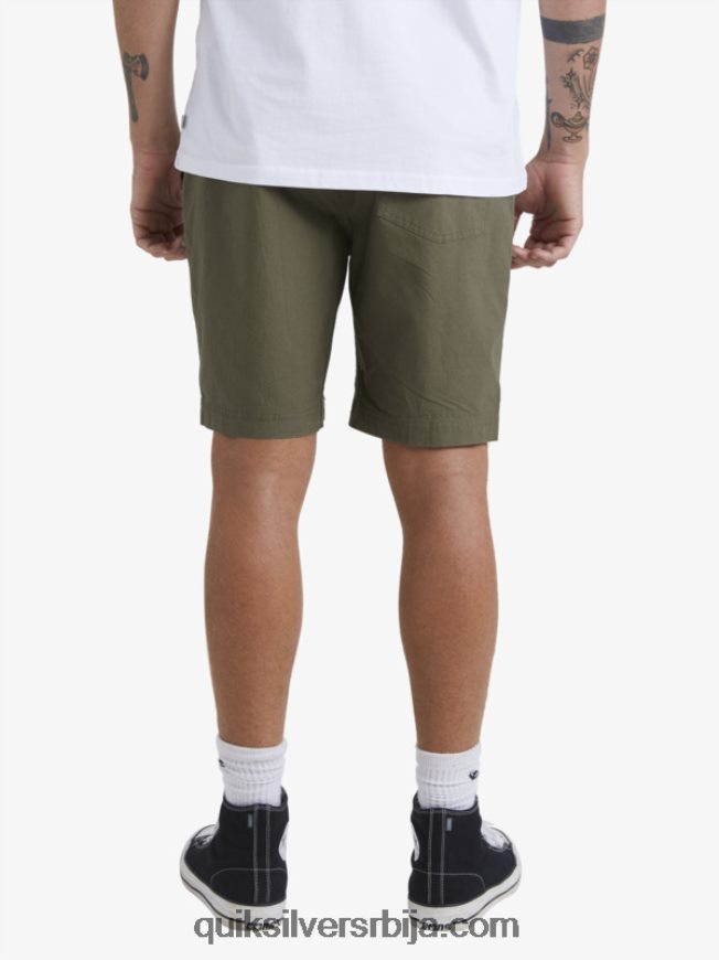 мушкарци Quiksilver ватерман афтер сурф шортс прашњава маслина Z824VN1579