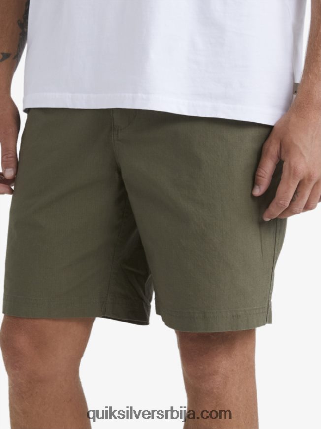 мушкарци Quiksilver ватерман афтер сурф шортс прашњава маслина Z824VN1579
