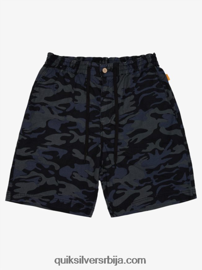 мушкарци Quiksilver ватерман афтер сурф шортс црна камуфлажа Z824VN1581