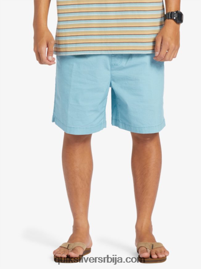 мушкарци Quiksilver таксер еластичне шортс камеја плава Z824VN319